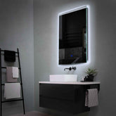 LED Spiegel Vertikal | Touch-Schalter | Kaltweißes Licht - Reyze Seria Edge Model 5